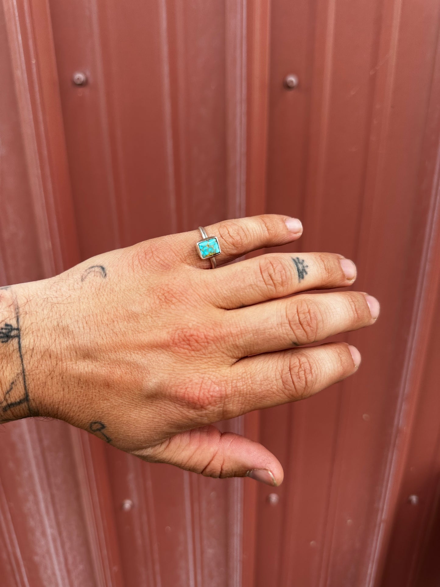 Bitwall Ring Sz 7.5
