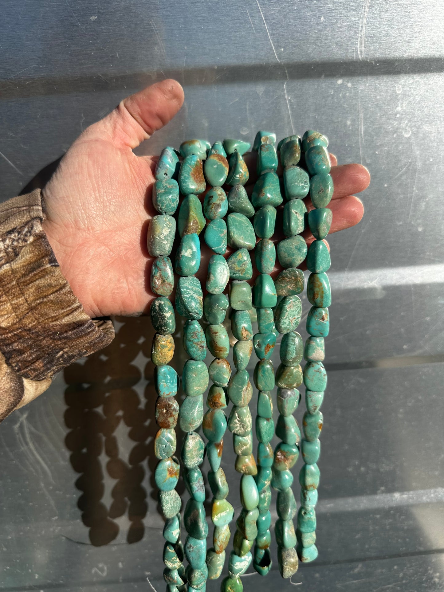 Tyrone Turquoise Beads
