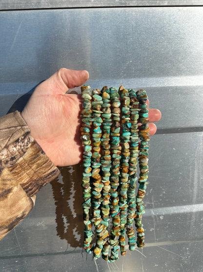 Mixed Blue Green Turquoise Freeform