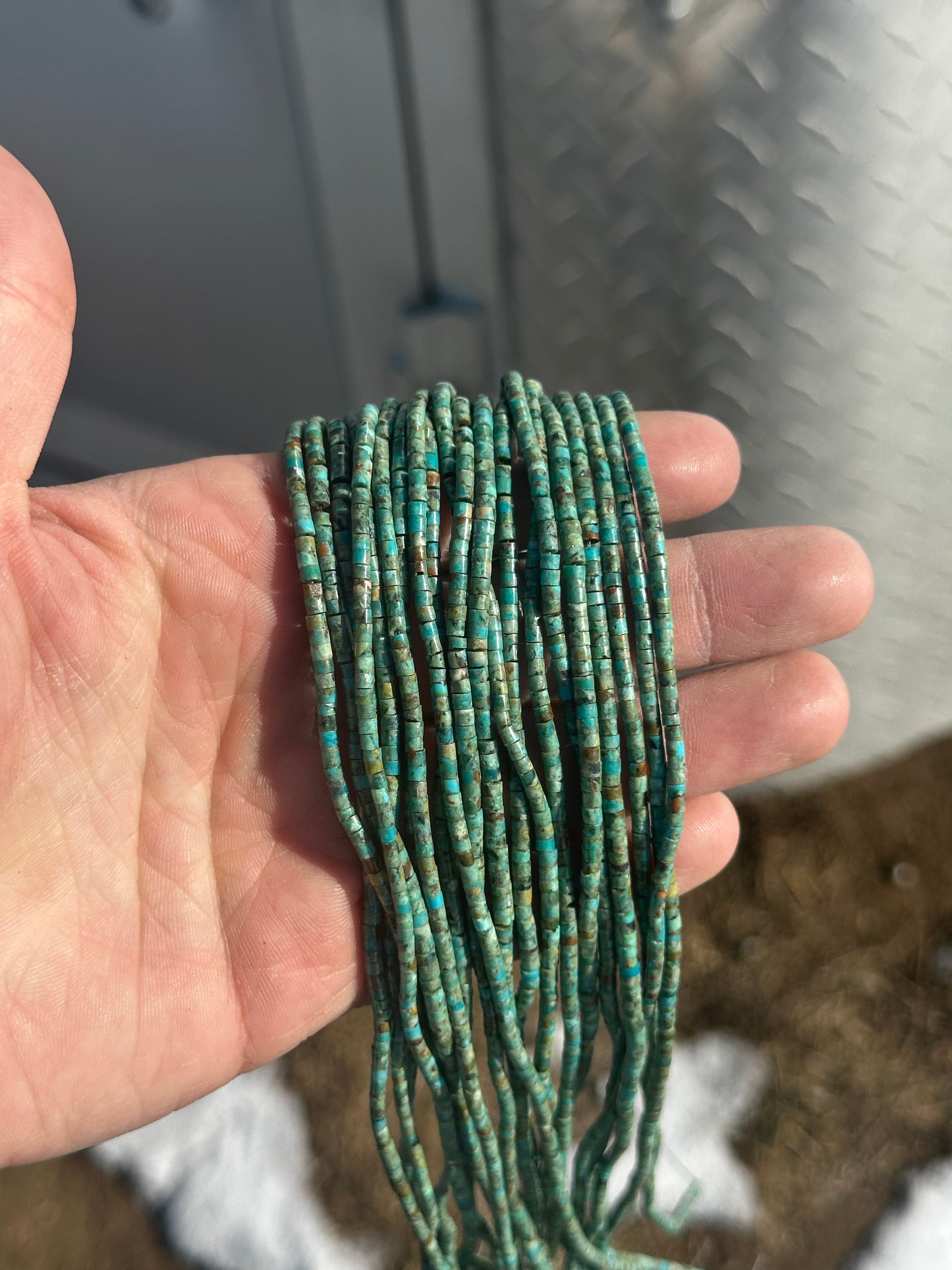 XS Blue/Green Heshi Strands