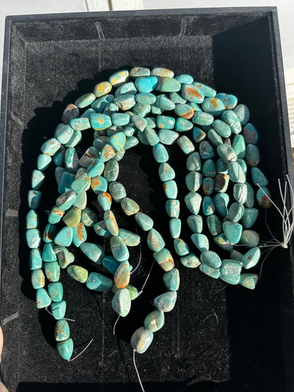 Tyrone Turquoise Beads