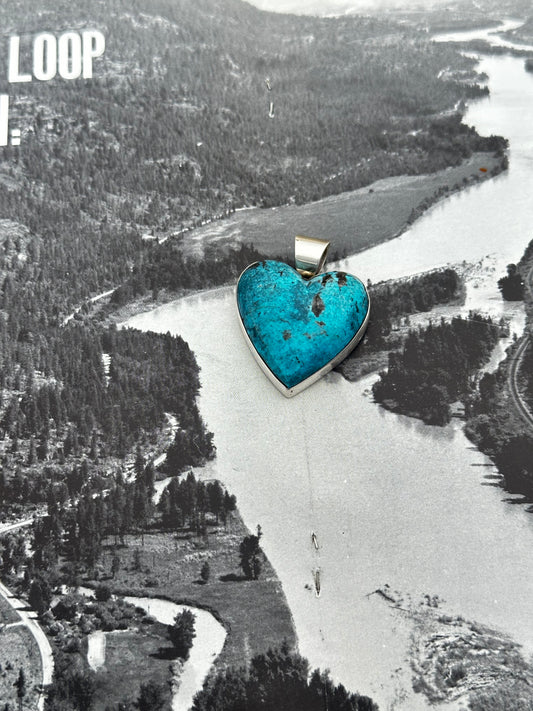 Kingman Heart Pendant