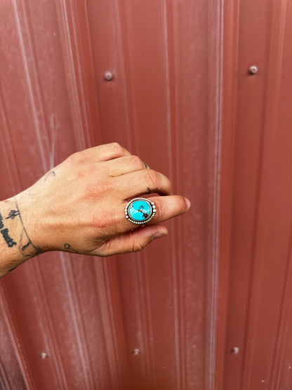 Rooster Ring Sz 8