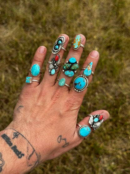 Fire Escape Ring Sz 10